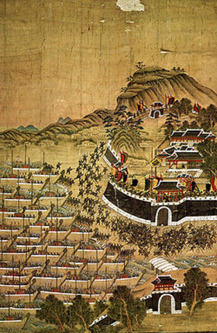 Toyotomi Hideyoshi Invades Korea