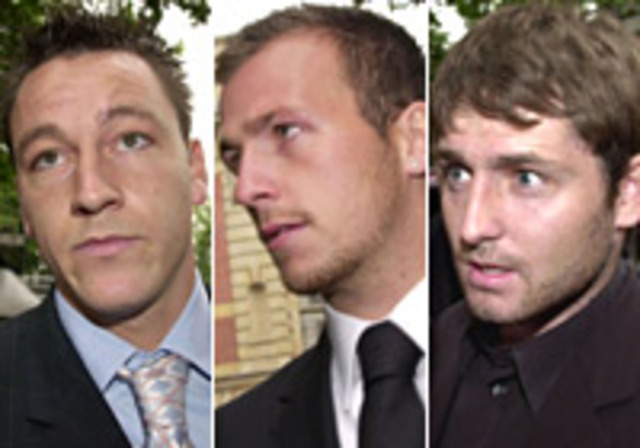 John Terry and team-mate Jody Morris charged with assualt