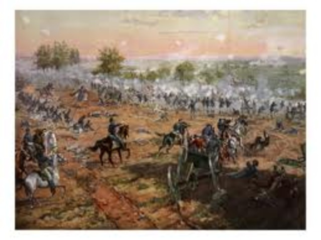 July 1863 – the Battle of Gettysburg