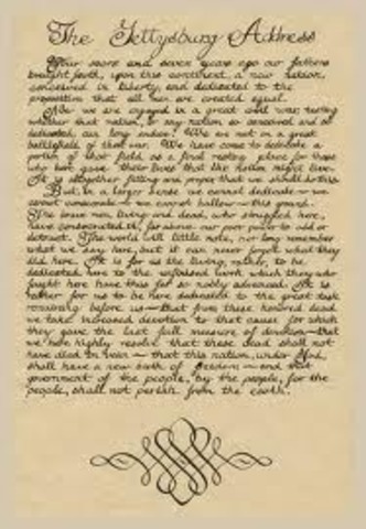 November 19, 1863 – The Gettysburg Address