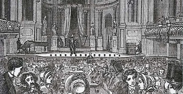 First Public Concerts in England