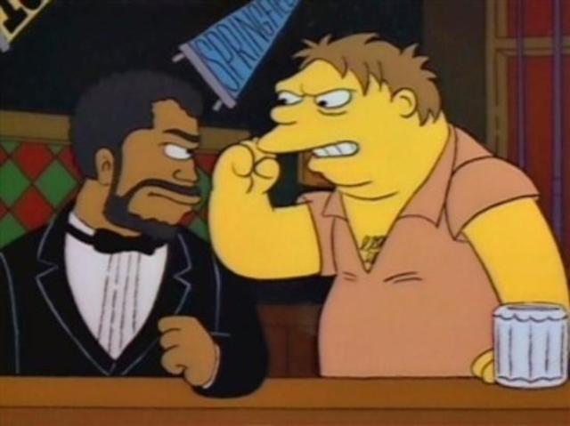 Smokin' Joe in The Simpsons