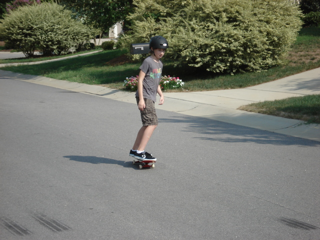 The first day I stepped on a Skateboard