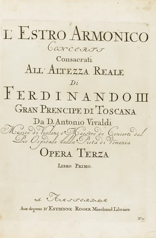 L'Estro Armonico - Antonio Vivaldi