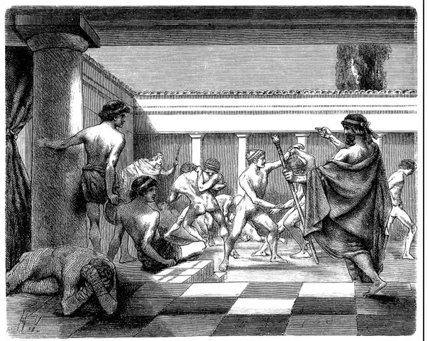 La educación espartana (siglo VII a.C.)