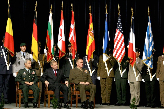 NATO assumes command