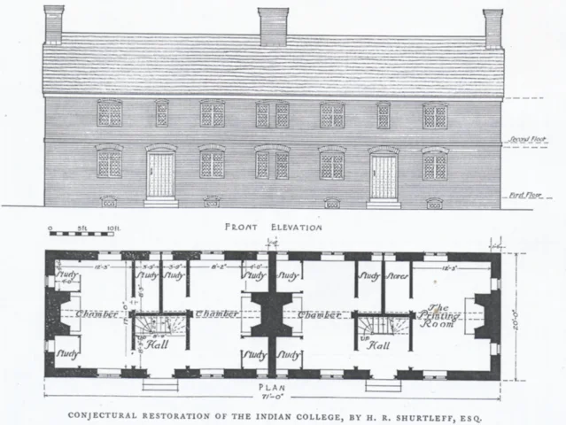 1655: Opening of the Indian College at Harvard