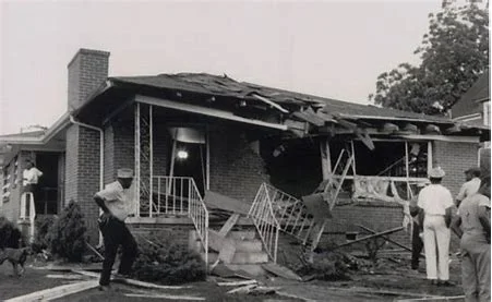 Martin Luther King Jr.'s House Bombed