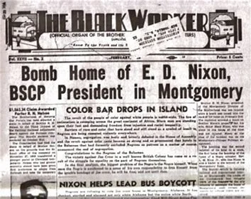 E.D Nixon's House is Bombed