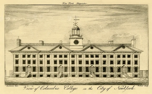 1754: Charter of King's College (Columbia)
