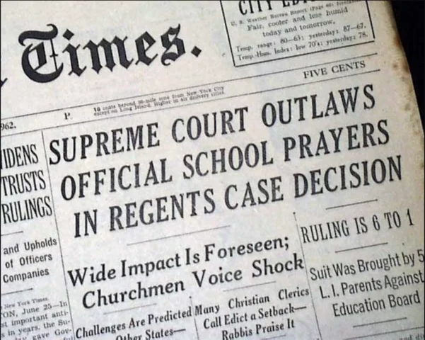 1962: Engel v. Vitale