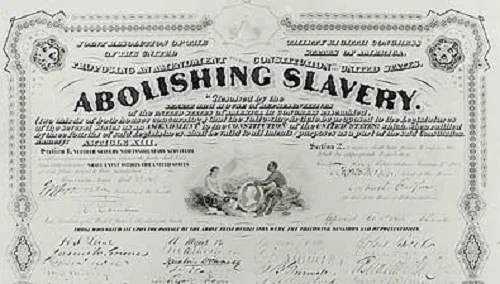 1865: 13th Amendment Ratified