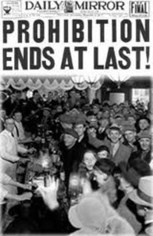 End of Prohibition