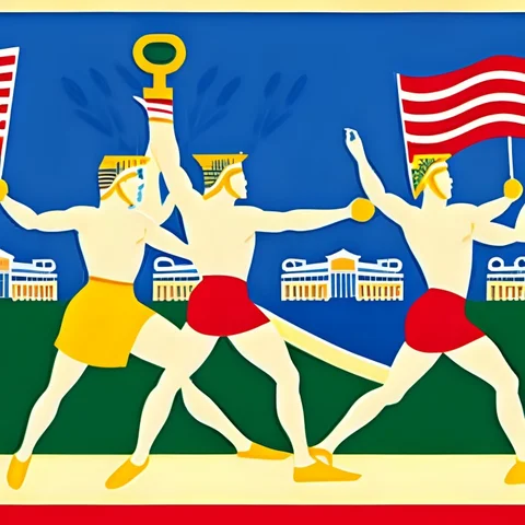 The revival of the modern Olympic Games
