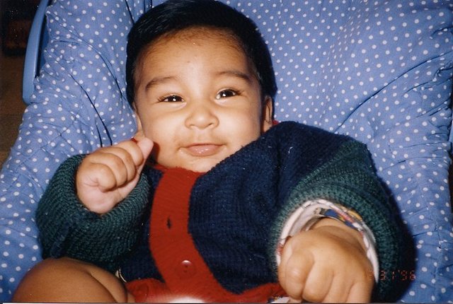 I was born in Karachi, Pakistan