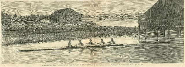 1852: First US intercollegiate athletic competition