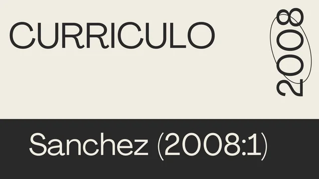 Sánchez (2008:1)