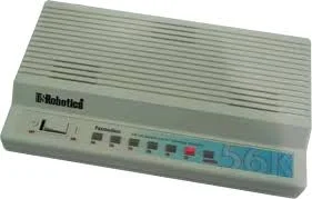 When was the modem invented and by whom?