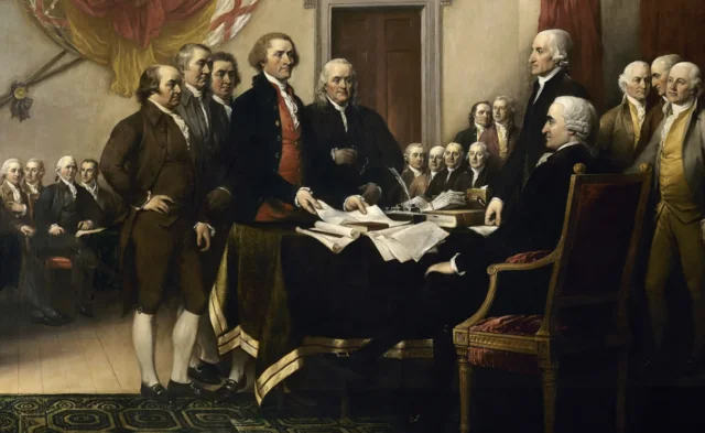 Declaration of Independence is signed