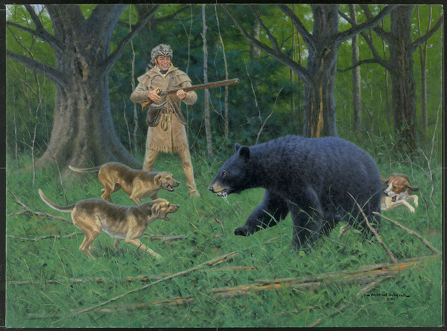 He is a famous bear hunter his whole life