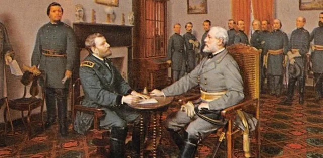 Surrender at Appomattox Courthouse