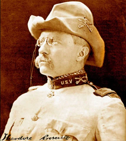 Theodore Roosevelt becomes president