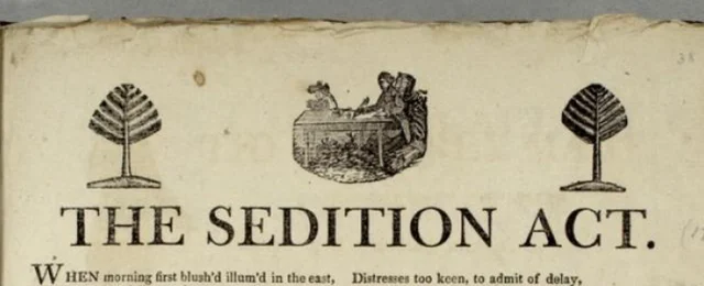 The Alien and Sedition Act