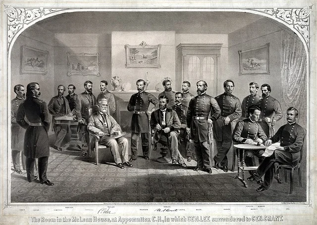 Surrender at Appomattox Courthouse