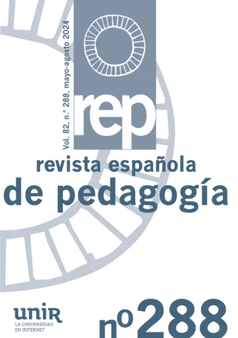 REVISTA ESPAÑOLA DE PEDAGOGÍA