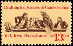 The Articles of Confederation created