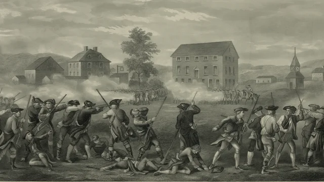 The Battle of Lexington and Concord