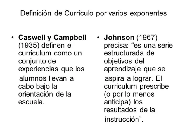 Caswell y Campbell (1935, p. 37)