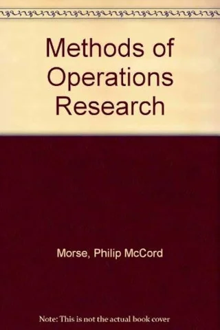 Publicación del libro "Methods of Operations Research"