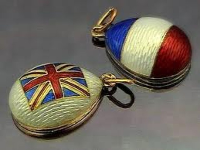 Britain formed entente (alliance) with France