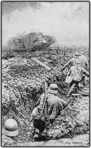 British tanks won a victory at Cambrai