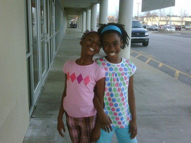 My twin sister and I's birth