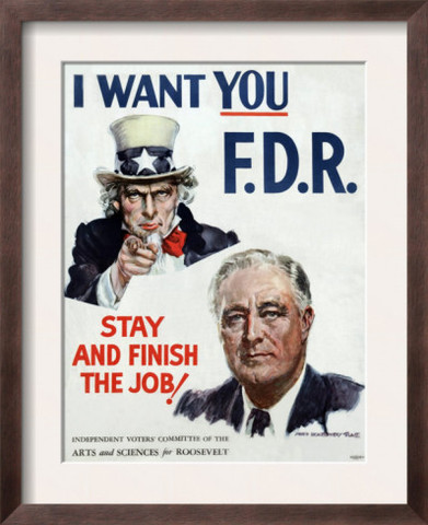 Franklin Roosevelt Wins Fourth Election