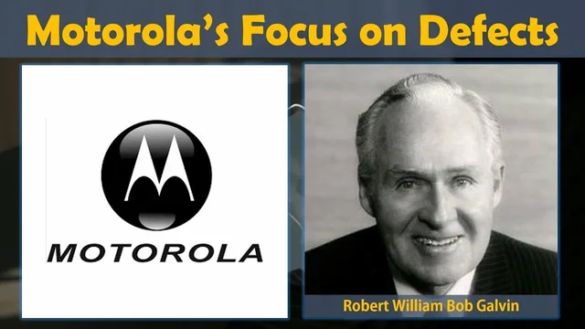 Implementación de Six Sigma por Motorola.