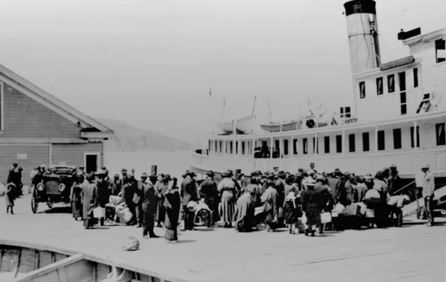 Angel Island Opens to Process Immigrants