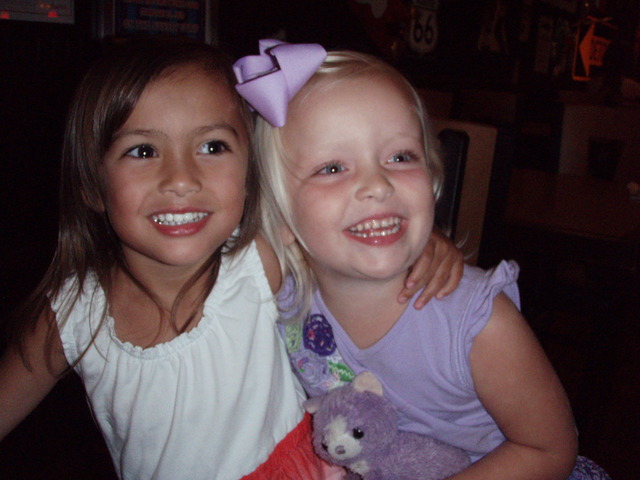 eating out with friends