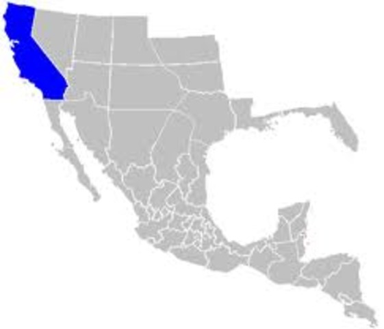 After the Mexican-American war ended and Alta California became part of the Unites States