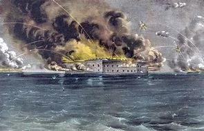 The firing on Fort Sumter