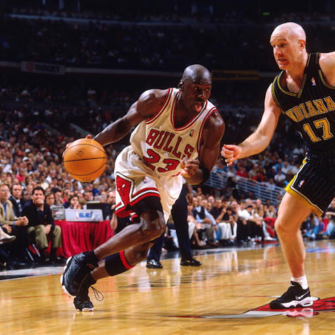 Michael Jordan returns to the NBA and plays his first game against the Indiana Pacers.