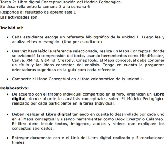 Apertura de la tarea 2