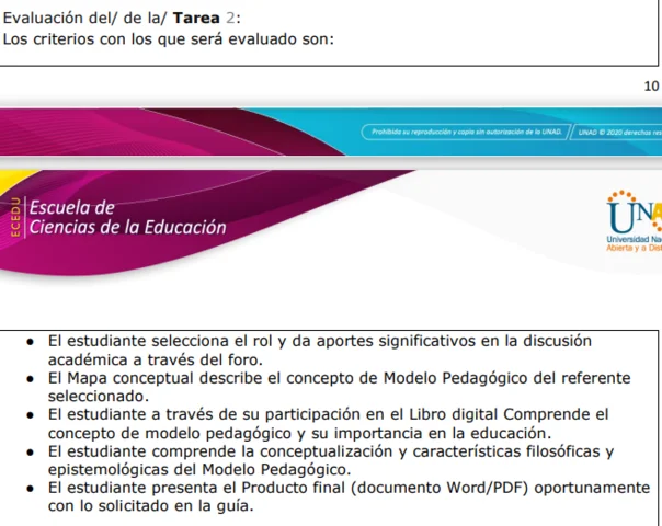 Evaluación de la tarea 2