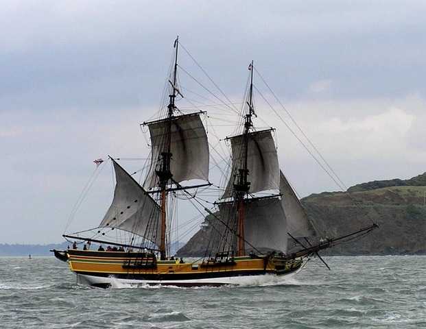 Adventures Travel on a boat to America