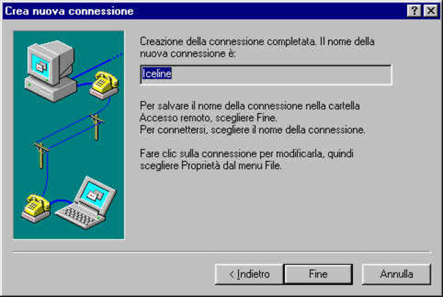 Подключение по телефонной линии.