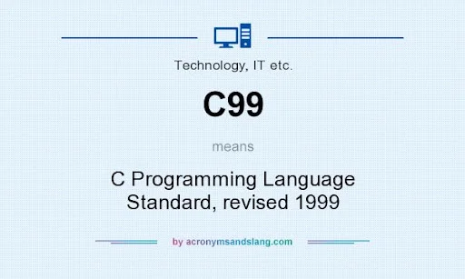 Estándar C99