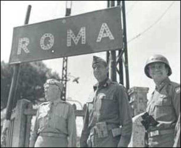 Germans occupy Rome