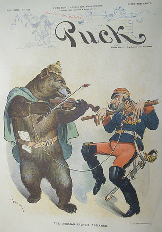 Russia allies with France